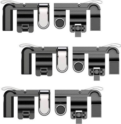 Zeom SET OF 3C PUBG Sensitive Shoot/Aim Buttons L1 R1 Trigger Mobile Game Controller for Andriod & IOS Gaming Accessory Kit (Black, For Android, iOS) Gaming Accessory Kit(Black, For Mac OS)
Zeom SET OF 3C PUBG Sensitive Shoot/Aim Buttons L1 R1 Trigger Mobile Game Controller for Andriod & IOS Gaming Accessory Kit (Black, For Android, iOS) Gaming Accessory Kit(Black, For Mac OS)