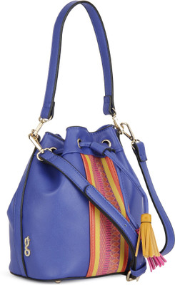 Global Desi Sling Bag(Blue)