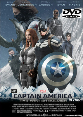 CAPTAIN AMERICA THE WINTER SOLDIER(DVD Hindi)