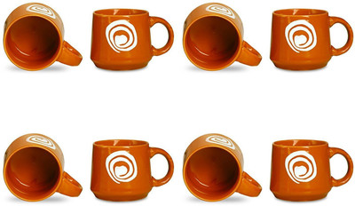 caffeine Tea Cup Ceramic/Stoneware in Orange & White Doodle Cubic (Set of 8) Handmade Ceramic Mug(250 ml, Pack of 8)
caffeine Tea Cup Ceramic/Stoneware in Orange & White Doodle Cubic (Set of 8) Handmade Ceramic Mug(250 ml, Pack of 8)