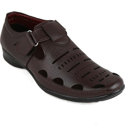 Alexus Men Brown Sandals