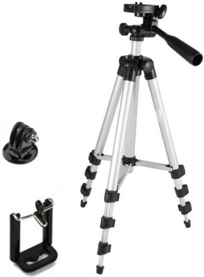 Piqancy Portable & Foldable Camera - Mobile Tripod With Mobile Clip Holder Bracket , Fully Flexible Mount Cum Tripod , Stand with Three-dimensional Head & Quick Release Plate Tripod(Silver, Black, Supports Up to 1500)
Piqancy Portable & Foldable Camera - Mobile Tripod With Mobile Clip Holder Bracket , Fully Flexible Mount Cum Tripod , Stand with Three-dimensional Head & Quick Release Plate Tripod(Silver, Black, Supports Up to 1500)