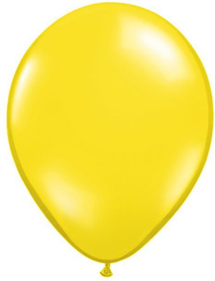 Events Framer Solid Y01 Balloon(Yellow, Pack of 50)