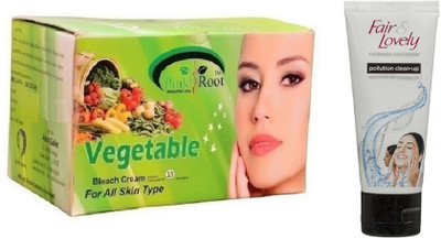 Pink Root VEGETABLE BLEACH 250G WITH FAIR & LOVELY INSTANT GLOW CLEAN-UP FACE WASH(Set of 2)
Pink Root VEGETABLE BLEACH 250G WITH FAIR & LOVELY INSTANT GLOW CLEAN-UP FACE WASH(Set of 2)