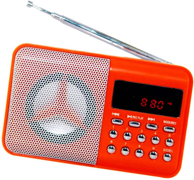 CRETO BT246 Digital Radio FM Audio Player support usb , memory card, aux in , recording FM Radio(Orange)
CRETO BT246 Digital Radio FM Audio Player support usb , memory card, aux in , recording FM Radio(Orange)