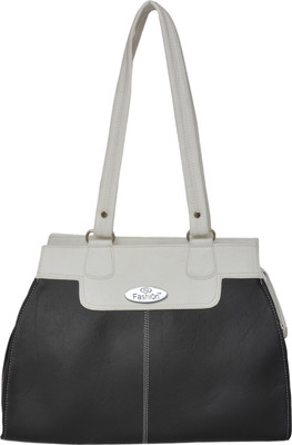 FD Fashion Soft Shoulder Bag(Black)
