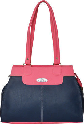 FD Fashion Soft Shoulder Bag(Blue)
