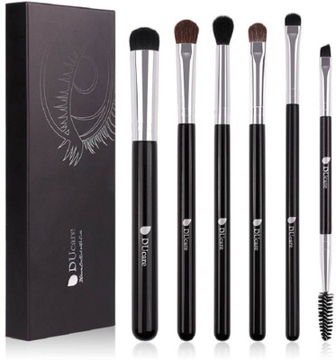 DUcare Eyeshadow 6 Pcs Brushes Makeup Eye Brush Set Blending Cosmetics Brush Black with Silvery
DUcare Eyeshadow 6 Pcs Brushes Makeup Eye Brush Set Blending Cosmetics Brush Black with Silvery