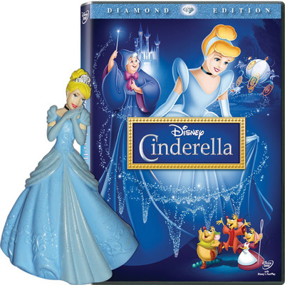 Cinderella with Ella Figurine - DVD(DVD English)