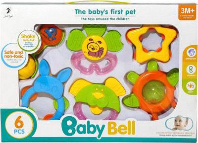 Jack Royal New Born Kid Plastic Non Toxic Attractive Rattle Toys Rattle(Multicolor, Orange, Blue, Green)
Jack Royal New Born Kid Plastic Non Toxic Attractive Rattle Toys Rattle(Multicolor, Orange, Blue, Green)