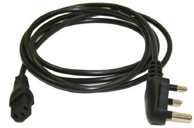 Teratech 3 Pin Power Supply Cable for PC, Desktop,Monitor 1.5 Meter Power Cord(Compatible with Desktop, Black)
Teratech 3 Pin Power Supply Cable for PC, Desktop,Monitor 1.5 Meter Power Cord(Compatible with Desktop, Black)