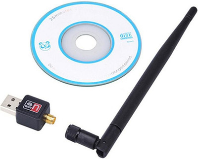 SEGGO 600Mbps USB WiFi Dongle 600Mbps Wireless Adapter 802.11n/g/b with Antenna For All PC & Laptops USB Adapter(Black)
SEGGO 600Mbps USB WiFi Dongle 600Mbps Wireless Adapter 802.11n/g/b with Antenna For All PC & Laptops USB Adapter(Black)