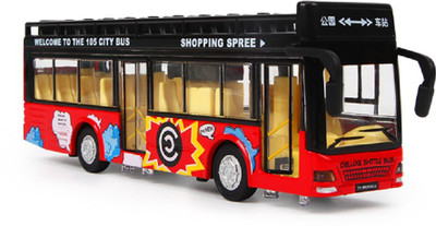 Emob Double Decker Metal Pull Back Red City Bus Toy with Light and Sound Features(Multicolor)
Emob Double Decker Metal Pull Back Red City Bus Toy with Light and Sound Features(Multicolor)