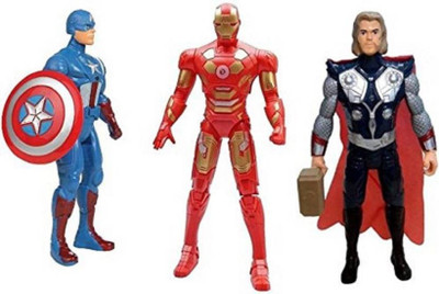 imtion Avengers Set The Super Hero Toys Set Thor,iron Man,Captain America Led Light On Chest(Multicolor)
imtion Avengers Set The Super Hero Toys Set Thor,iron Man,Captain America Led Light On Chest(Multicolor)