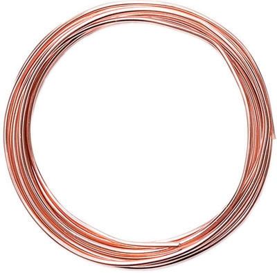 Art Ifact 17 Gauge - 7 Meters of Copper Wire (1.422 mm Diameter) - Dead soft - 99.9% Pure Copper Wire - Without Enameled - DIY Jewellery & Artistic
Art Ifact 17 Gauge - 7 Meters of Copper Wire (1.422 mm Diameter) - Dead soft - 99.9% Pure Copper Wire - Without Enameled - DIY Jewellery & Artistic