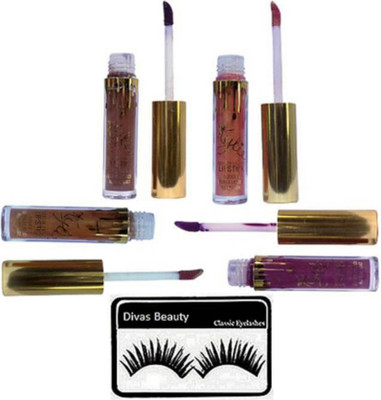 Divas Beauty Eyelashes, Kylie Birthday Edition Matte Liquid Lipstick (Set of 4)(Set of 5)
Divas Beauty Eyelashes, Kylie Birthday Edition Matte Liquid Lipstick (Set of 4)(Set of 5)