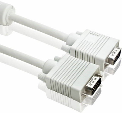 Etake 3 Meter High Defination 15 pin VGA Male to Male for LCD, LED Tv, TFT, Moniter VGA Cable(Compatible with LCD, LED Tv, TFT, Moniter, White)
Etake 3 Meter High Defination 15 pin VGA Male to Male for LCD, LED Tv, TFT, Moniter VGA Cable(Compatible with LCD, LED Tv, TFT, Moniter, White)