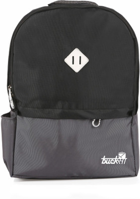 Bucksa B1Black18 30 L Laptop Backpack(Black, Grey)
