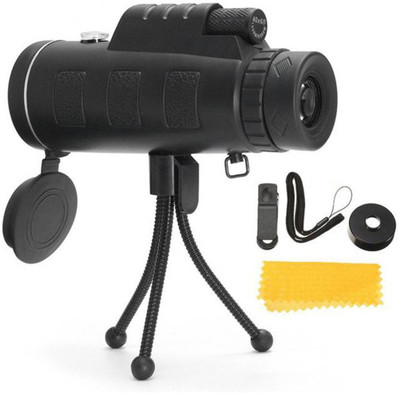 EWAVE Bushnell 18 x 62 Powerful Telescope Monocular For Sports, Bird Watching, Auto Racing, Astronomy, Camping, Hiking, With Stand High definition/Handheld Portable Monocular(28, Black)
EWAVE Bushnell 18 x 62 Powerful Telescope Monocular For Sports, Bird Watching, Auto Racing, Astronomy, Camping, Hiking, With Stand High definition/Handheld Portable Monocular(28, Black)
