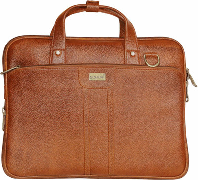 SCHARF JIM GORDON - LIFE IS TOO PORT SINGLE COMPARMENT EXPANDABLE SLEEK GENUINE LEATHER BAG Medium Briefcase - For Men(Tan)
SCHARF JIM GORDON - LIFE IS TOO PORT SINGLE COMPARMENT EXPANDABLE SLEEK GENUINE LEATHER BAG Medium Briefcase - For Men(Tan)
