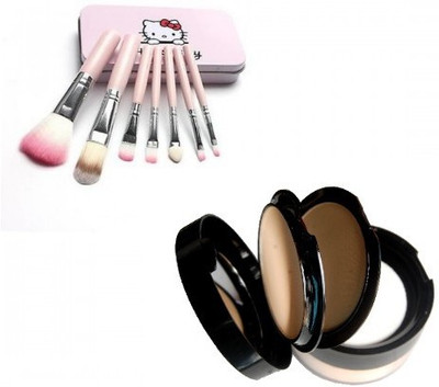 THE TIP TOP HALF N HALF LOOS SHIMMER POWDER WITH HIGHLIGHTER & HELLO KITTY MAKEUP BRUSH(Set of 2)
THE TIP TOP HALF N HALF LOOS SHIMMER POWDER WITH HIGHLIGHTER & HELLO KITTY MAKEUP BRUSH(Set of 2)