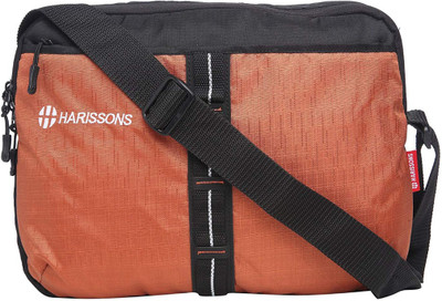 Harissons Messenger Bag(Brown, Black), Black;brown