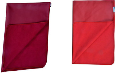 Blue Horse Cotton Baby Bed Protecting Mat(Red, Maroon