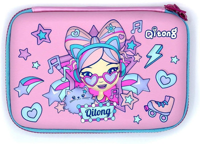 kraftmasters km-qt-01 Stylish Print Large Capacity Hardtop Pencil Case Organizer School Kids Girls Women Pen Holder Pouch Multipurpose Pink Art Canvas Pencil Box(Set of 1, Pink)
kraftmasters km-qt-01 Stylish Print Large Capacity Hardtop Pencil Case Organizer School Kids Girls Women Pen Holder Pouch Multipurpose Pink Art Canvas Pencil Box(Set of 1, Pink)