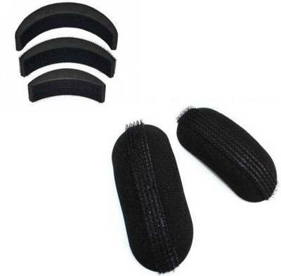 Naari Stylish Puff Hair Accessory Set(Black)