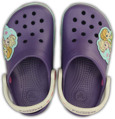 Crocs Girls Slip-on Clogs(Purple