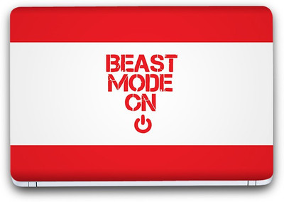 Flipkart SmartBuy Gym Beast Pattern Vinyl Laptop Skin (3M/Avery Vinyl, Matte Laminated, 15 x 10 inches) Vinyl Laptop Decal 15.6