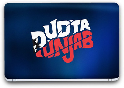 Flipkart SmartBuy Udta Punjab Design Vinyl Laptop Skin (3M/Avery Vinyl, Matte Laminated, 15 x 10 inches) Vinyl Laptop Decal 15.6