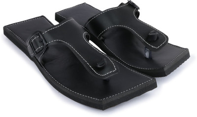 Paduki Men Black Flats