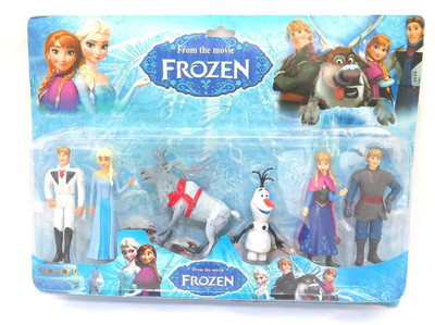 kidztoyzone Frozen Characters Action Large Size Figures with Stickers, 12cm (Multicolour)(Multicolor)
kidztoyzone Frozen Characters Action Large Size Figures with Stickers, 12cm (Multicolour)(Multicolor)