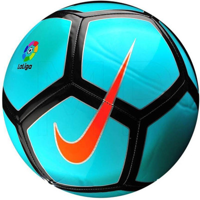 Nike LL La Liga Pitch Football - Size: (Pack of 1, Blue, Clear jade;black;total orange
Nike LL La Liga Pitch Football - Size: (Pack of 1, Blue, Clear jade;black;total orange