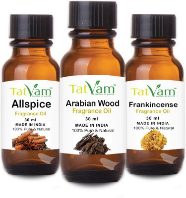 Tatvam Soap Making Fragrance oil Set of 3 - Arabian Wood, All Spice, Frankincense (30 ml Each)(30 ml)
Tatvam Soap Making Fragrance oil Set of 3 - Arabian Wood, All Spice, Frankincense (30 ml Each)(30 ml)