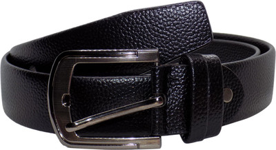 Forty Hands Men Casual Black Artificial Leather Belt