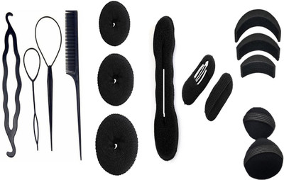JAGTEK New Hair Styling Combo Set 15 Pcs , New Hair Styling For Girls And Women. Easy To Use At Home(Set of 15)
JAGTEK New Hair Styling Combo Set 15 Pcs , New Hair Styling For Girls And Women. Easy To Use At Home(Set of 15)