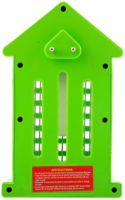 SLICETER HUT SHAPE ELECTRONIC INSECT & MOSQUITO KILLER WITH NIGHT LIGHT LAMP WITH FLY KILLER PACK OF 1
SLICETER HUT SHAPE ELECTRONIC INSECT & MOSQUITO KILLER WITH NIGHT LIGHT LAMP WITH FLY KILLER PACK OF 1