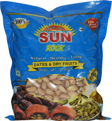 SUN ROCK 1KG PISTHA ROASTED & SALTED Pistachios(1 kg, Pouch)