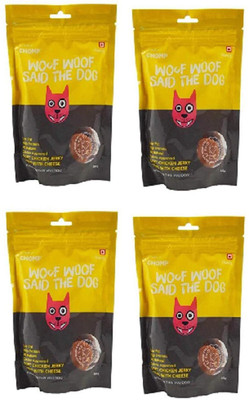 Goofy Tails Chomp Soft Chicken Chips with Cheese Dog Treat, 80 g (Pack of 4) Cheese, Chicken 320 g Dry Dog Food(Pack of 4)
Goofy Tails Chomp Soft Chicken Chips with Cheese Dog Treat, 80 g (Pack of 4) Cheese, Chicken 320 g Dry Dog Food(Pack of 4)