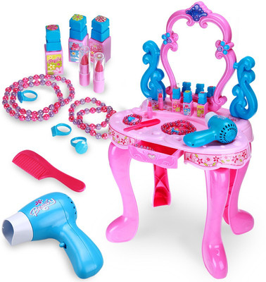 Bestie Toys Beauty Dresser Make Up Vanity Table Play Set with Music and Light
Bestie Toys Beauty Dresser Make Up Vanity Table Play Set with Music and Light