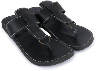 Paduki Men Black Flats