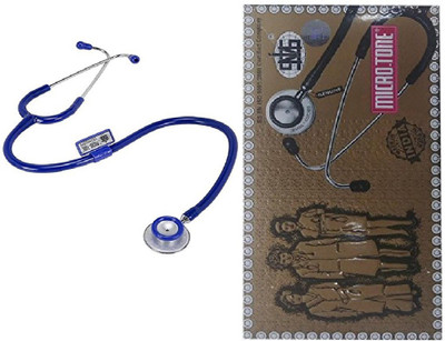 MSI Original Microtone Blue Stethoscope with Pink and Grey tube with Ear Piece and Diaphragm Acoustic Stethoscope(Blue)
MSI Original Microtone Blue Stethoscope with Pink and Grey tube with Ear Piece and Diaphragm Acoustic Stethoscope(Blue)