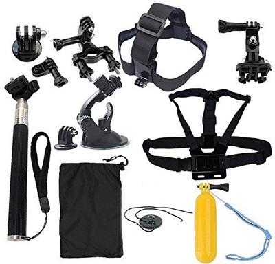 Action Pro Camera Accessories Set for Gopro Hero 5 4 SJCAM SJ6 Legend Xiaomi YI 4K Plus Eken H9R H8R Gitup Git2 Sports Camera Strap(Black)
Action Pro Camera Accessories Set for Gopro Hero 5 4 SJCAM SJ6 Legend Xiaomi YI 4K Plus Eken H9R H8R Gitup Git2 Sports Camera Strap(Black)