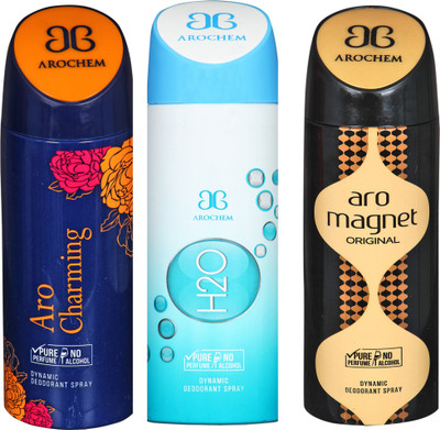 Arochem A-2-9-11 DEODORANT NEW LATEST COMBO PACK OF 3 200 ML BOTTAL PURE PERFUME NO ALCOHOL DYNAMIC DEODORANT SPRAY Deodorant Spray - For Men & Women(200 ml, Pack of 3)
Arochem A-2-9-11 DEODORANT NEW LATEST COMBO PACK OF 3 200 ML BOTTAL PURE PERFUME NO ALCOHOL DYNAMIC DEODORANT SPRAY Deodorant Spray - For Men & Women(200 ml, Pack of 3)