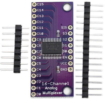ARDUINO M147 CD74HC4067 16 Channel Analog High-Speed CMOS MUX Multiplexer Electronic Components Electronic Hobby Kit
ARDUINO M147 CD74HC4067 16 Channel Analog High-Speed CMOS MUX Multiplexer Electronic Components Electronic Hobby Kit