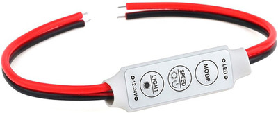 TCS Mini 3 Keys Dimmer Controller 12V for Single Color 5050 3528 LED Light Strip Light Electronic Hobby Kit
TCS Mini 3 Keys Dimmer Controller 12V for Single Color 5050 3528 LED Light Strip Light Electronic Hobby Kit