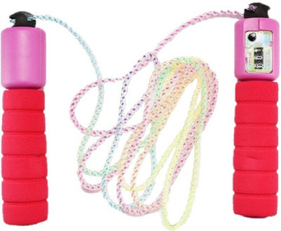 SPORTSHOLIC Skipping Jump Rope With Counter, Foam Handle For Kids Boys Girls 8 To 10 Years Kids Skipping Rope(Multicolor, Length: 685.8 inch)
SPORTSHOLIC Skipping Jump Rope With Counter, Foam Handle For Kids Boys Girls 8 To 10 Years Kids Skipping Rope(Multicolor, Length: 685.8 inch)