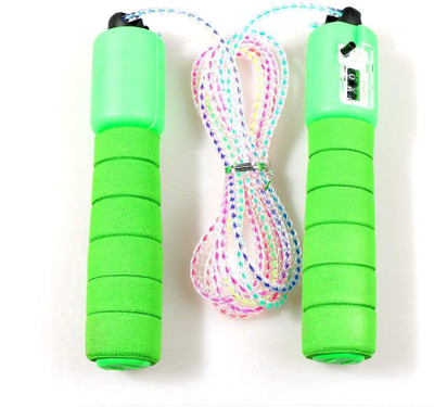 QUINERGYS Rope skipping 390 Adjustable Jump Rope with Counter Freestyle Skipping Rope(Green, Length: 320 cm), Multicolor-113
QUINERGYS Rope skipping 390 Adjustable Jump Rope with Counter Freestyle Skipping Rope(Green, Length: 320 cm), Multicolor-113